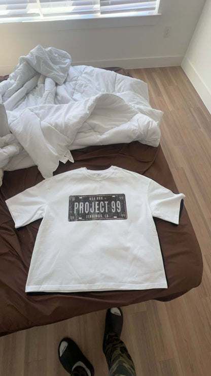 PROJECT 99 LICENSE PLATE T
