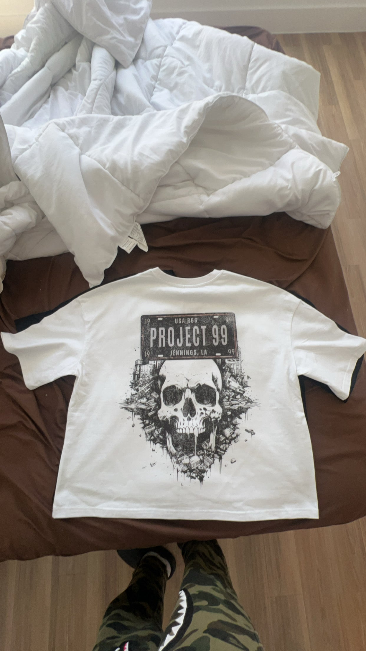 PROJECT 99 LICENSE PLATE T