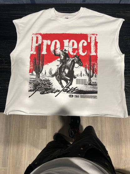 PROJECT 99 SLEEVELESS FEARLESS T