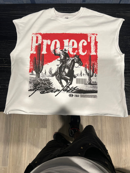 PROJECT 99 SLEEVELESS FEARLESS T