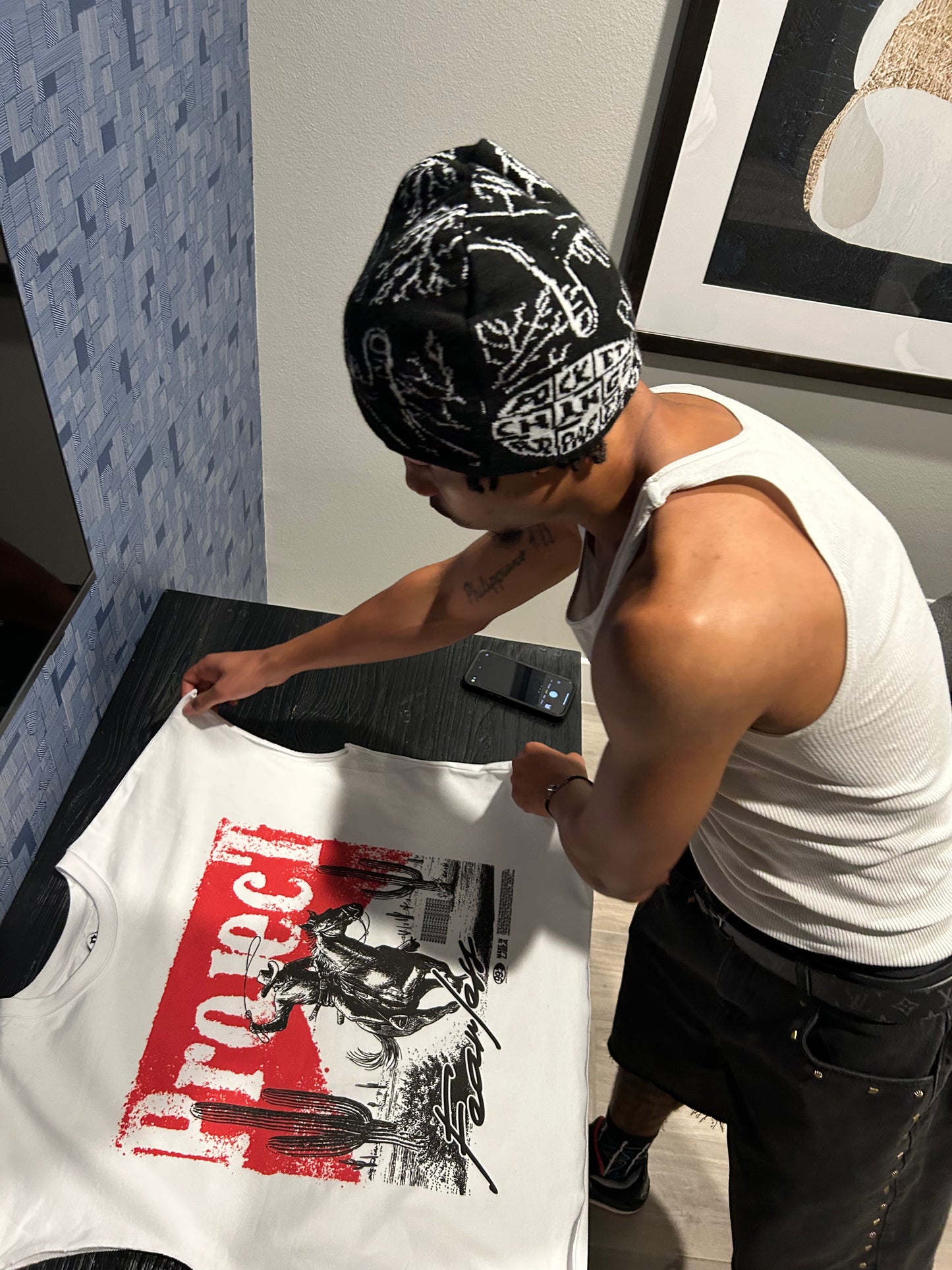 PROJECT 99 SLEEVELESS FEARLESS T